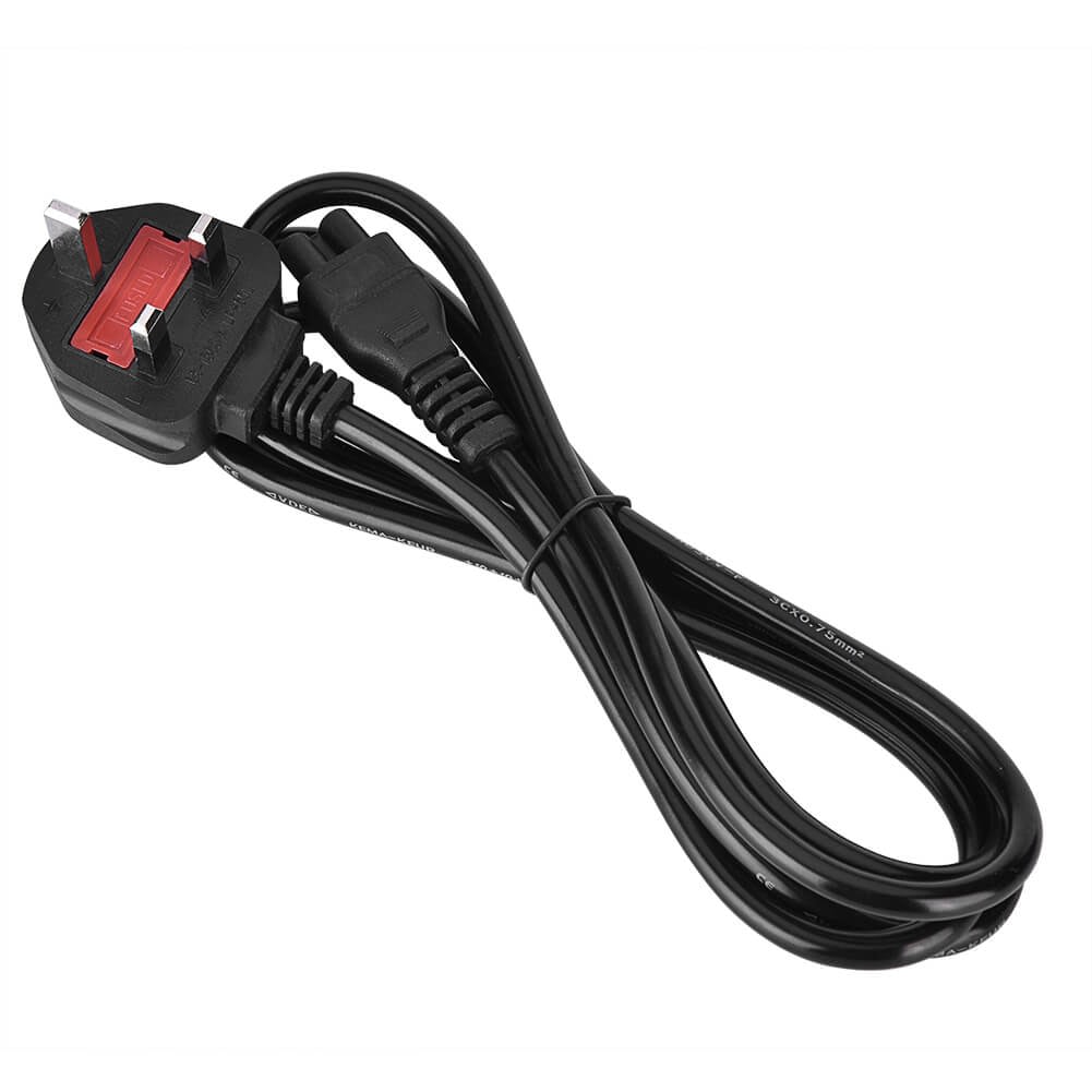 Generic laptop flower cable with three-prong connector